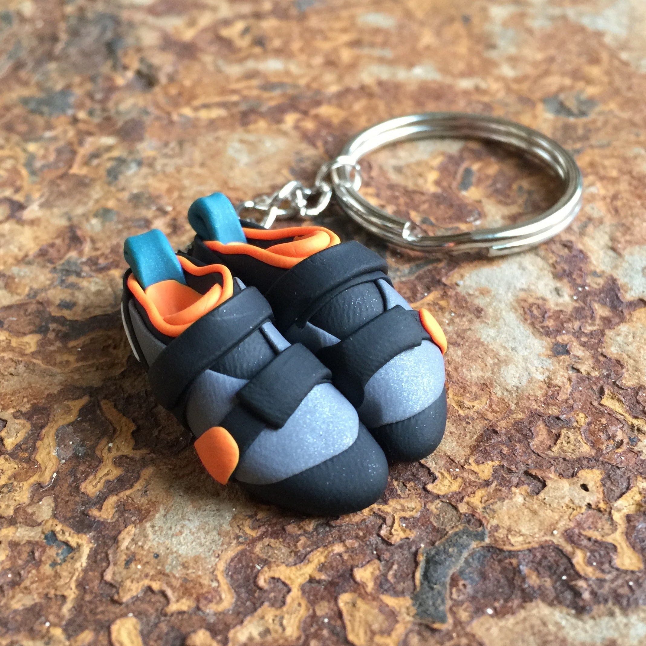 Rock Climbing Keychain