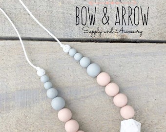 15% OFF Teething Necklace/ Silicone Teething Necklace/ Nursing Necklace/ Silicone Bead/ Teething Toy/Tula Accessory/ DIY Teething Kit