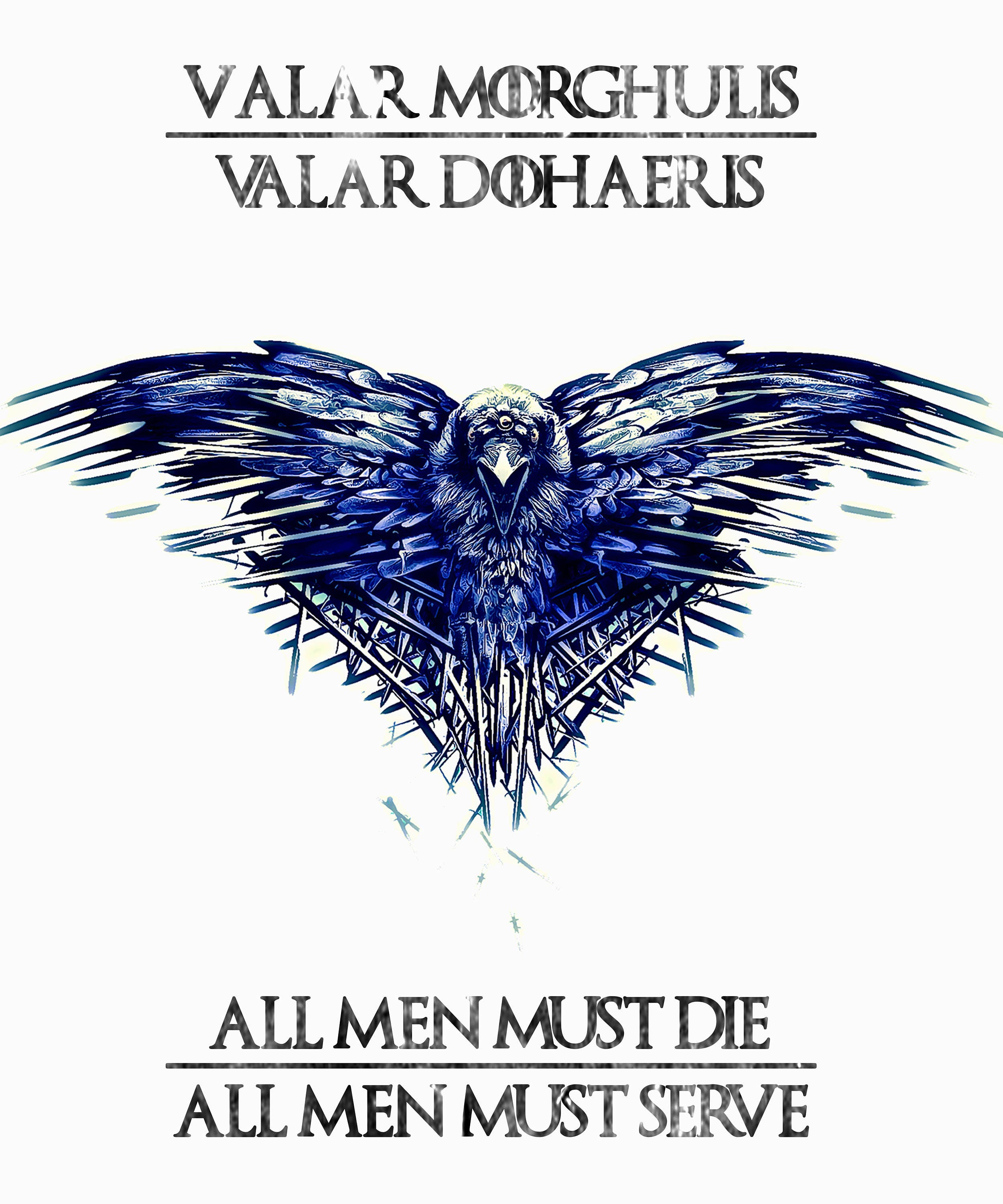 Game of Thrones Canvas Art: Valar Morghulis Valar Dohaeris
