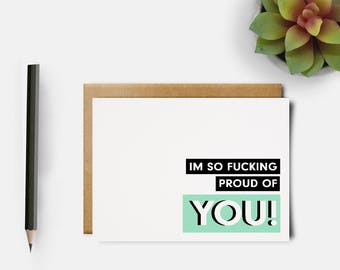 New Job Card | You Got This Card | Proud of You Card | Encouragement Card | Affirmation Card | Congratulations Card | You Did It Card