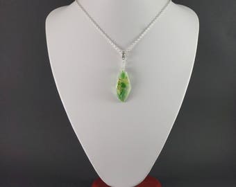 Peridot Gemstone necklace Birthstone necklace Quartz necklace Long necklace Dainty necklace Gift|For|Women Stone necklace Natural gemstone
