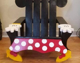 Minnie & Mickey Mouse Adirondack Chair