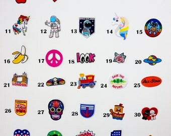 L Size iron on patch set, patch denim jacket, patches for jackets, mixed Iron on, iron on patches set, iron on patch applique, patches
