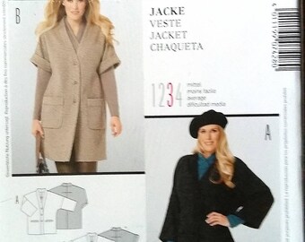 PATRON BURDA POUR Gilet/ Veste Femme