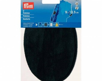 Elbow patch of quality, imitation suede 9 x 13, 5 cm