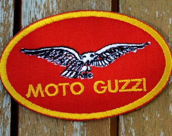 MOTO GUZZI VINTAGE & Original Period Enamel Badge (N6) EUR 34,78