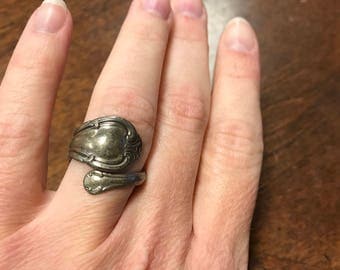 Sterling Silver Spoon Ring
