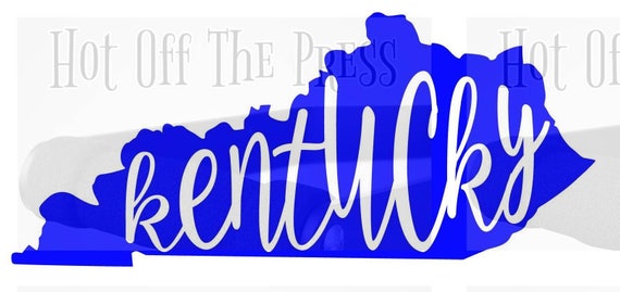 Kentucky SVG DXF Files For Silhouette For Cricut Vector