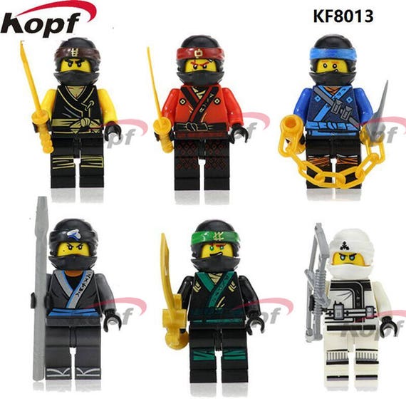 Ninjago Movie New Season Mini Figures JayKaiColeLloyd