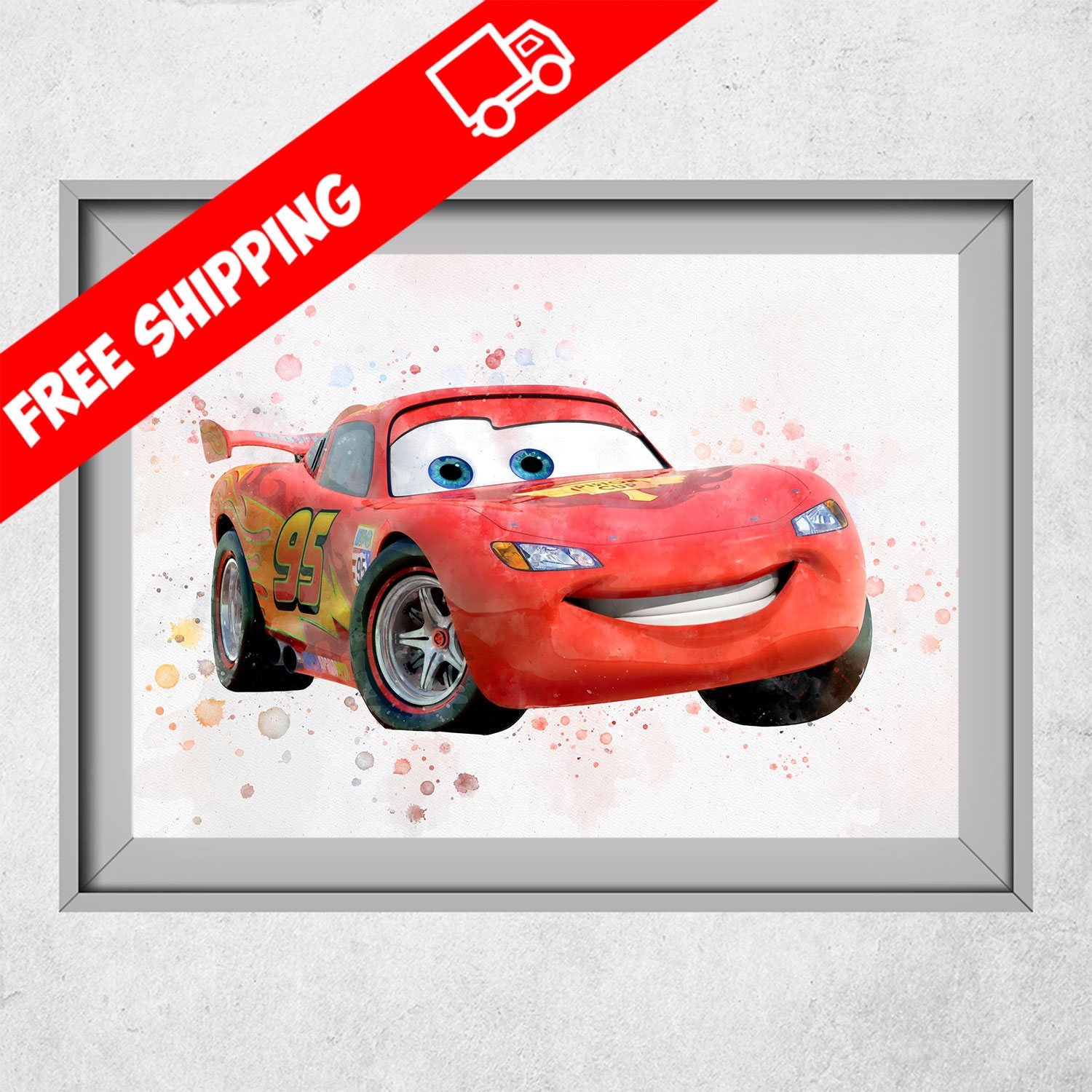 Uncategorized Disney Cars Pictures To Print disney cars print lightning mcqueen poster description print