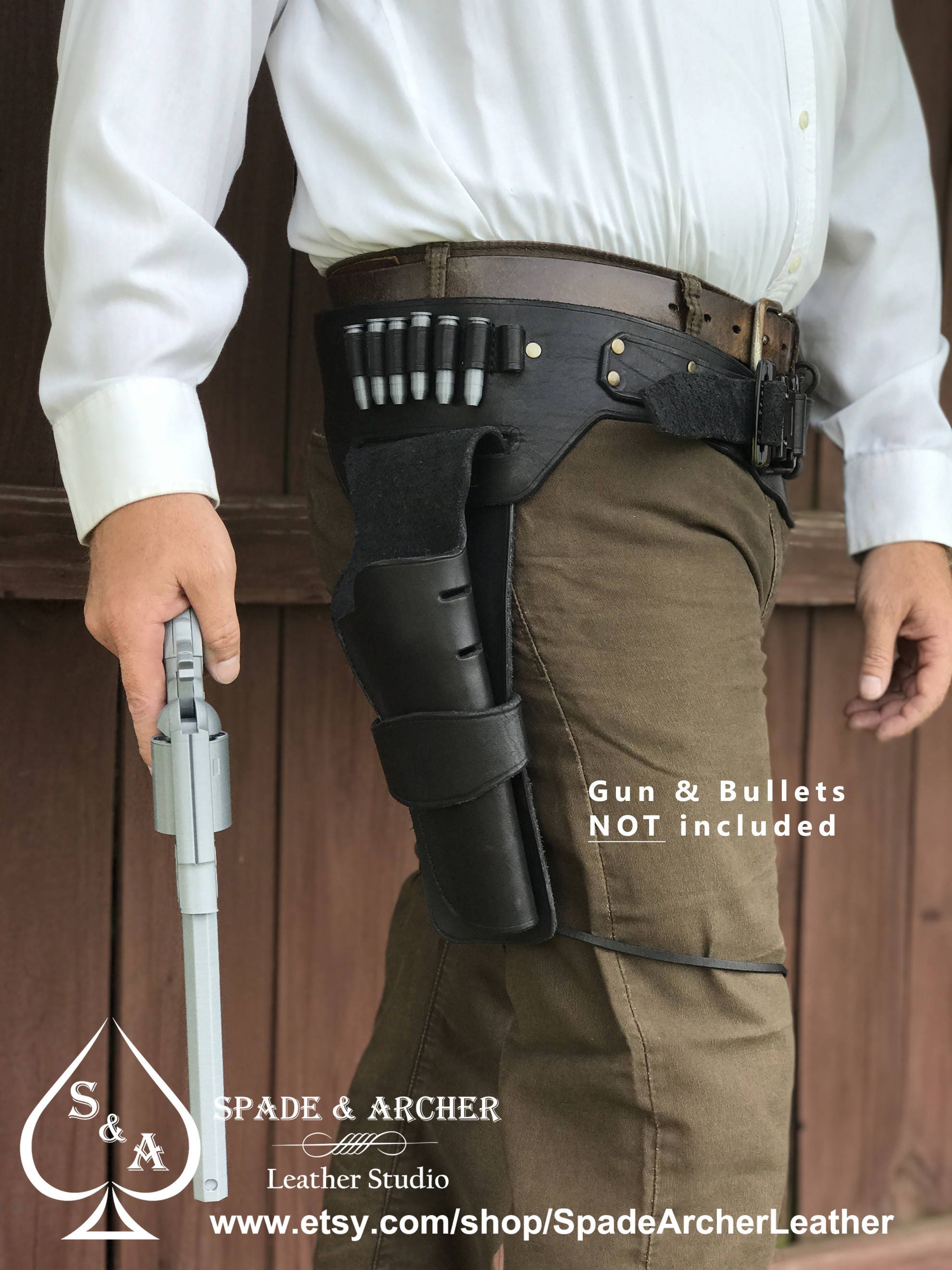 The Dark Tower Gunslinger holster black cowboy holster