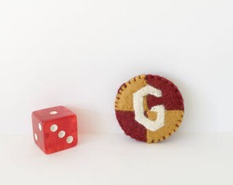 Gryffindor Pin | Gryffindor Patch | Harry Potter House Pins |HP Pin | Gryffindor Button | Gryffindor Accessory | Gryffindor Jewelry