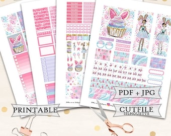 50% OFF SALE Candy Planner Stickers/Easter Planner Stickers/Erin Condren Planner Stickers/Printable Planner Stickers/Glitter Stickers/Printa