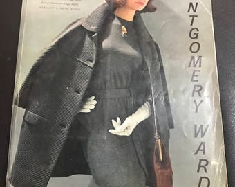 Montgomery Ward catalog catalogue vintage fashion 1962 fall winter