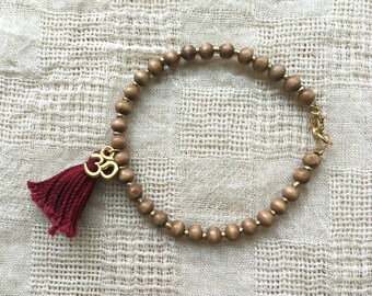 Buddhist Yoga Bracelet - Yoga Bracelet - Buddhist Bracelet - Yoga Jewelry - Meditation Bracelet - Mala Bracelet - Buddhist Jewelry - Yoga
