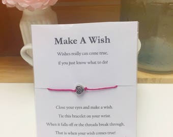 Silver Heart Wish Bracelet