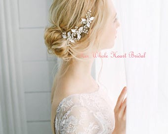 Bridal hair pins, Pearl hair pins, wedding hair pins, decretive pins, wedding hair pins, flower hair pins, flower pins