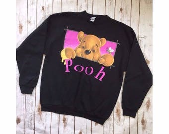 winnie the pooh vintage sweatshirt