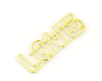 LOVE Paperclip Set of 2