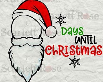 Download Days until christmas | Etsy
