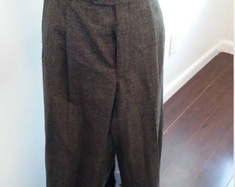 Elegant Black trousers / High waist trousers / Black pants