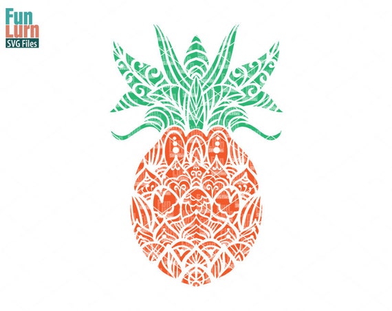 Download Pineapple SVG, Pineapple Mandala SVG, beach svg, Aloha ...