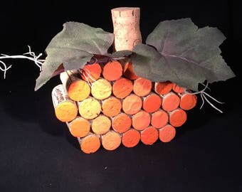 Wine Cork Pumpkin