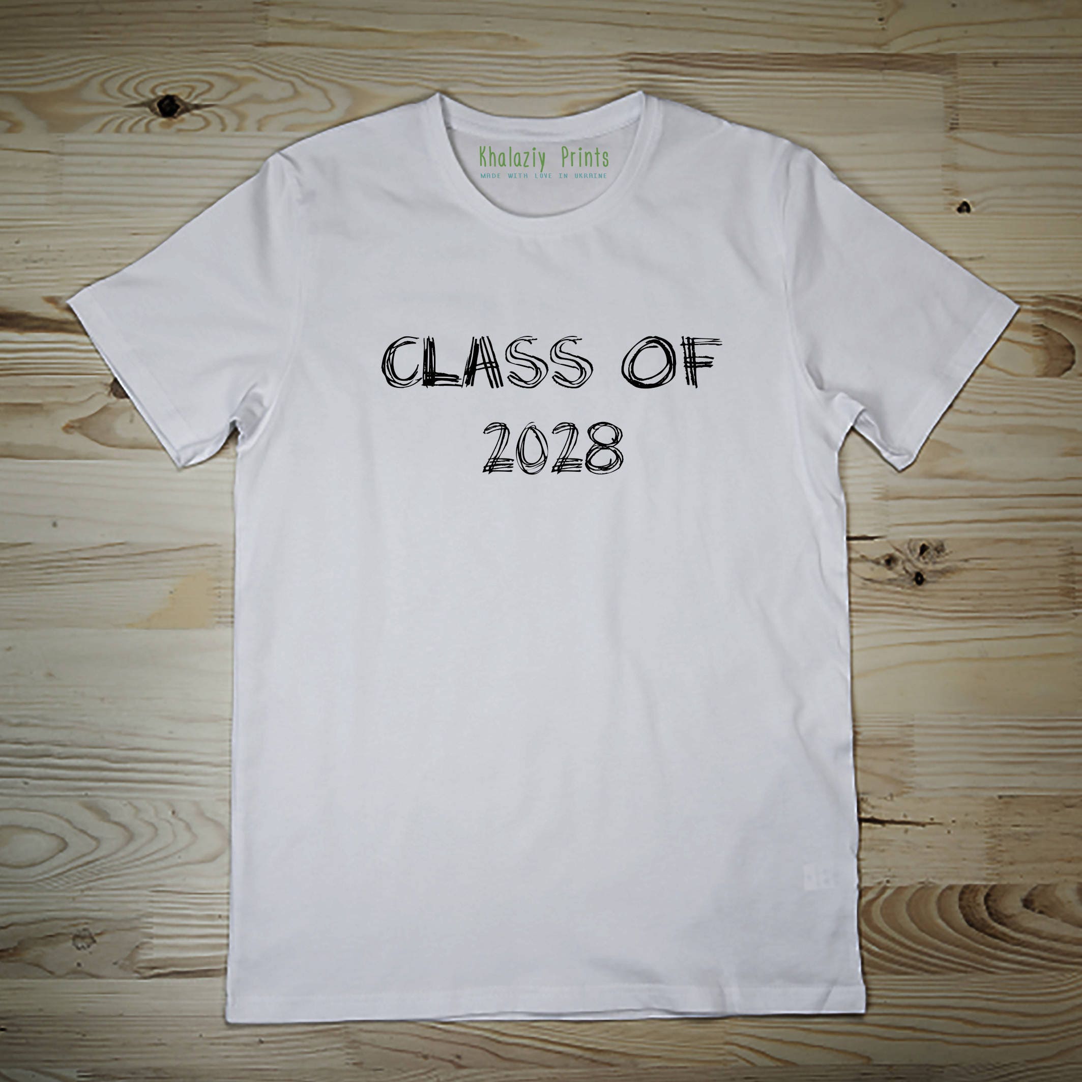 Class Of 2028 Tshirt 2029 2030 2031 2032 Graduation T 0049