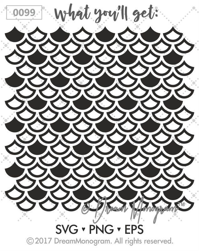 Mermaid Scale Stencil SVG mermaid-scale-stencil-svg