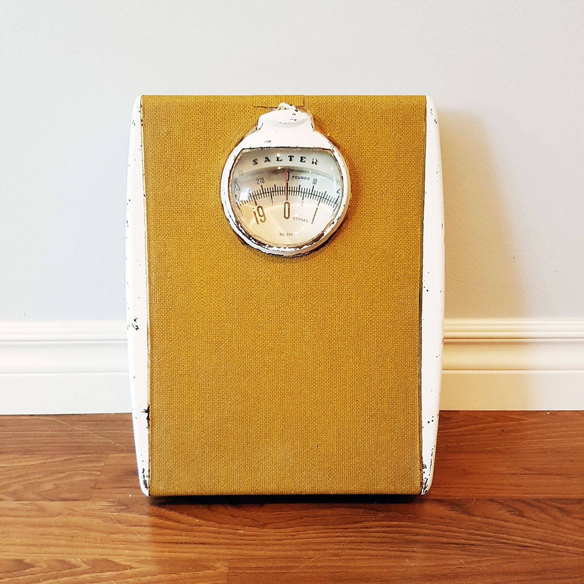 Vintage 1950s Salter Bathroom Scale No.200 Made in England