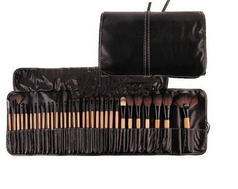 32pcs Makeup brusheS/Foundation Cosmetic Make up brush set,Professional high quality make up brushes with bag