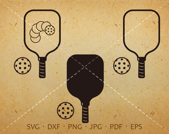Download Pickleball clip art | Etsy