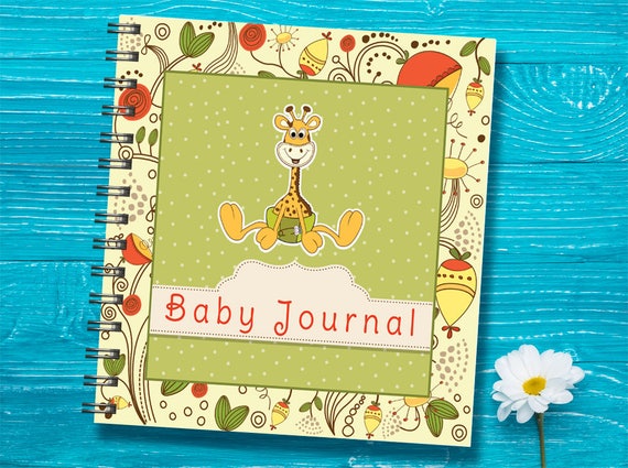 Giraffe Baby Book Baby Photo Album Baby Memory Book Baby