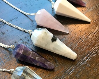 Crystal Pendulum, Energy Healing, Dowsing, Spiritual Healing, Inner Growth, Crystal Pendulum, Crystal Cleansing, Intentions, Serenity