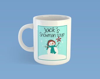 Snowman soup mug Snowman Soup Gift Set Snowman Soup Mug Snowman Soup Hot