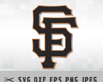 San Francisco Giants SVG PNG DXF Logo Layered Vector Cut File Silhouette Cameo Cricut Design Template Stencil Vinyl Decal Transfer Iron on
