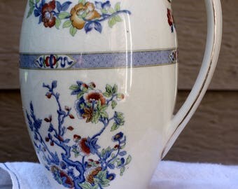 Sale! Vintage Davison & Son Porcelain Pitcher made in England