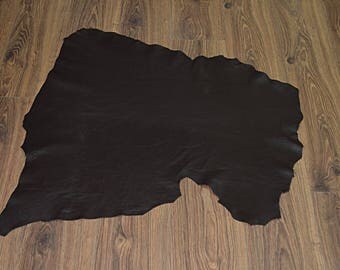 Nappa lamb skin dark brown (2017081014)