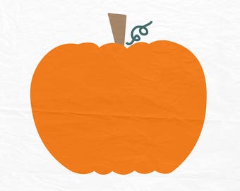 Pumpkin SVG, Halloween svg, Pumpkin Cut File, Silhouette Cut File, Cricut Cut Files, Pumpkin Clipart, SVG Files