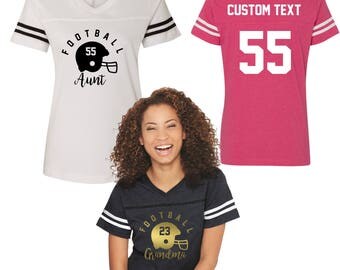 Grandma Football Shirt - Football Grandma Shirt - Custom Grandma Jersey - Football Aunt Shirt - Football Sister Shirts - Grandson Tee