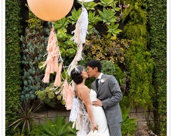 2 x Giant Blush and White Balloons, Wedding Balloons, Blush, Party, 36" balloons, giant balloons, Event Birthday Decor Venue Set up