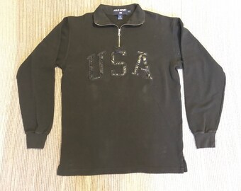 Vintage 90s USA Ralph Lauren Polo Sport Quarter Zip
