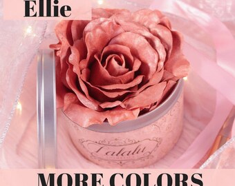 Rose Highlighter Makeup Ellie Highlighter Infused Rose Duo Chrome Rose Gold, Gold Highlight, Mineral Makeup, Vegan Makeup, Gift for Her