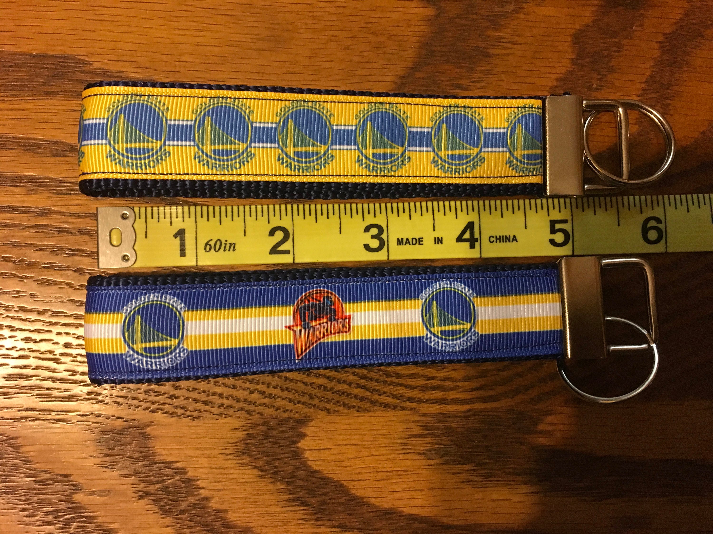 NBA Golden State Warriors Key Chain/Fob Wristlet