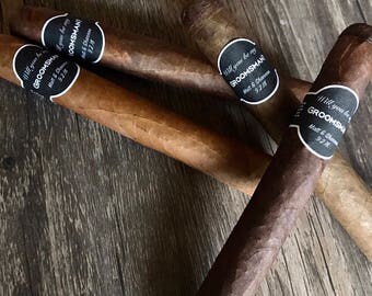 Customized Cigar Labels for Groomsmen Gifts