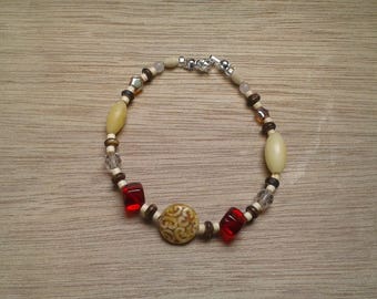 Beaded bracelet - multi