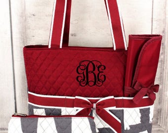 Personalized Alabama Diaper Bag Set
