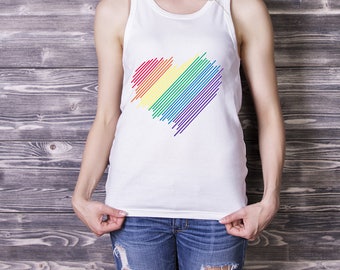 Gay Pride Tank Top Unisex LGBT