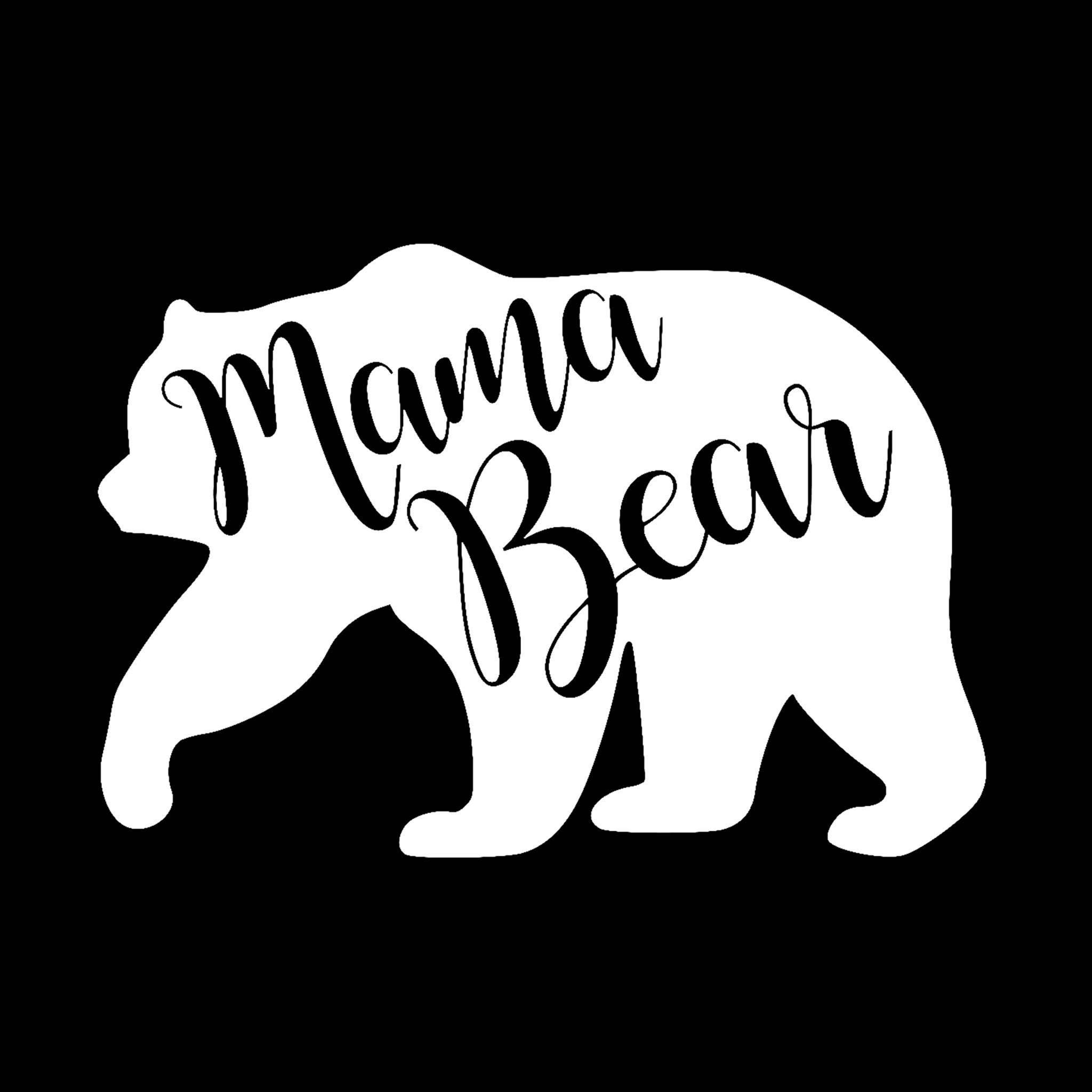 Mama Bear Vinyl Decal