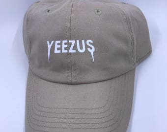 Yeezus Hat / Yeezy Hat / Chapeau Yeezus / Kanye Dad Hat / Pick your COLOR Hat